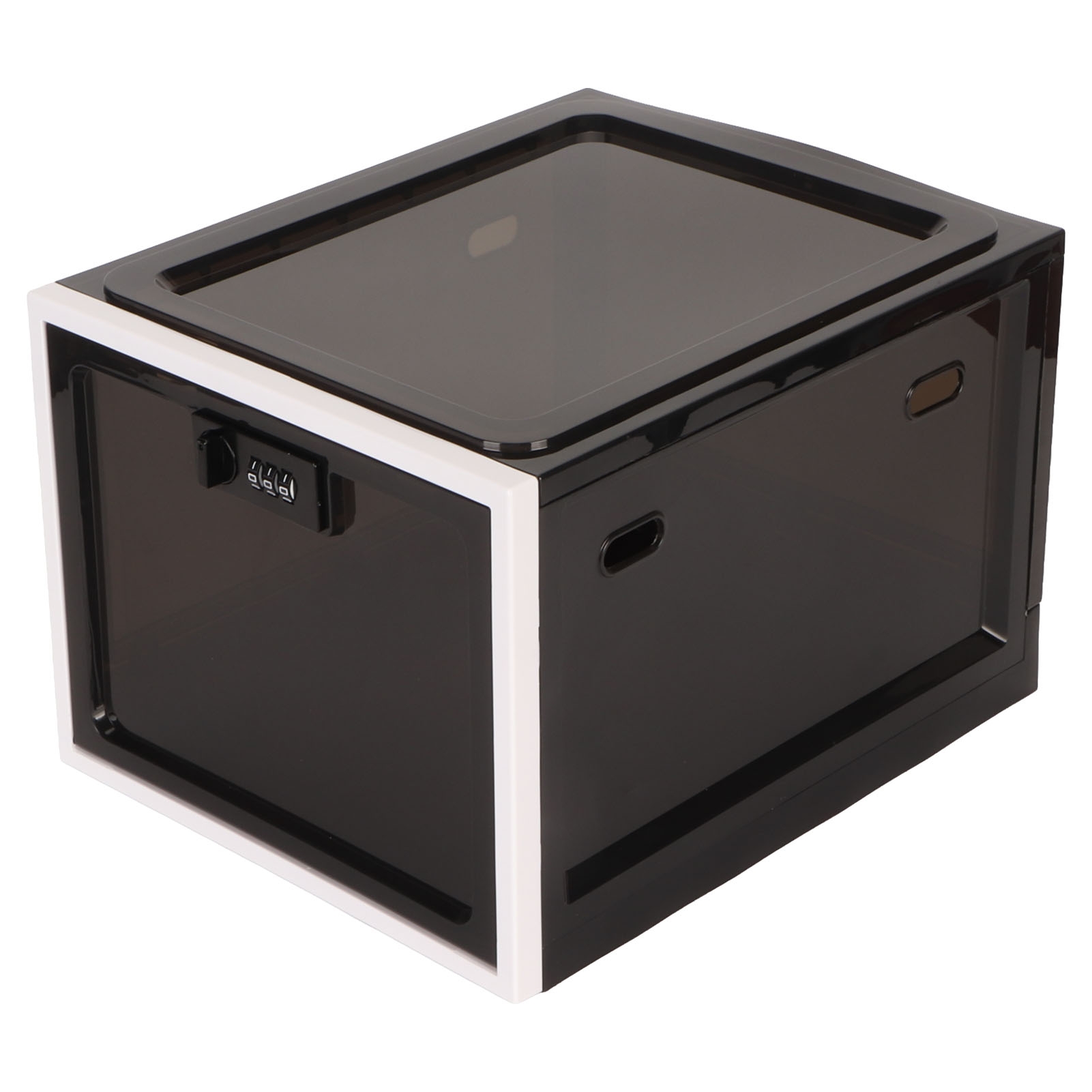 Food Storage Lock Box - ロックボックス 透明食品保存容器 薬箱 3桁ダイヤルロック付き 家庭用