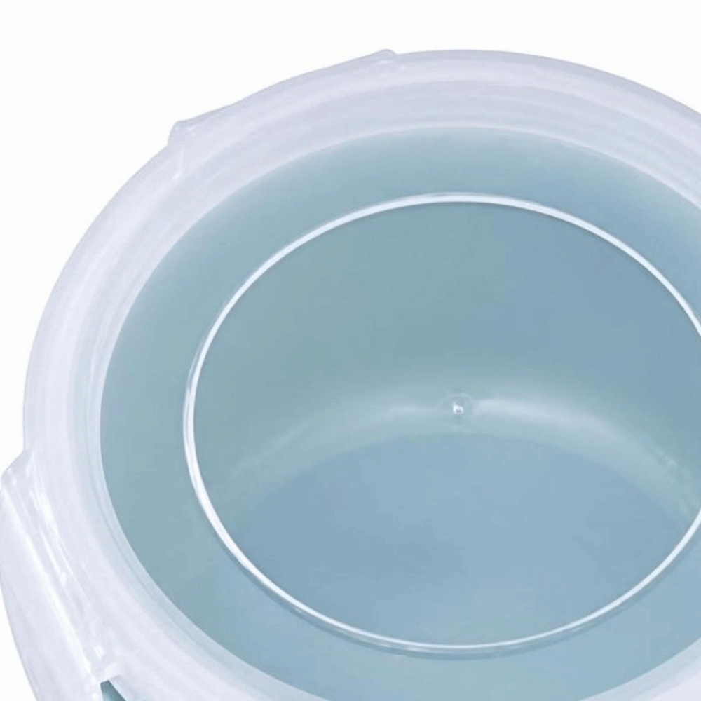 5個入り 新鮮なプラスチック製食品保存容器 丸型 密閉スナッ - Food Storage Lock Box のレビューと価格