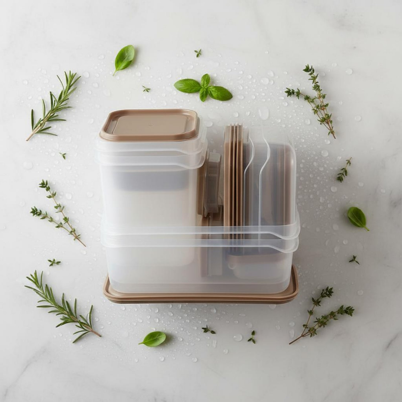 17個入り冷蔵庫収納ボックスセット、漏れ防止プラスチック食品 - Food Storage Box のレビューと価格