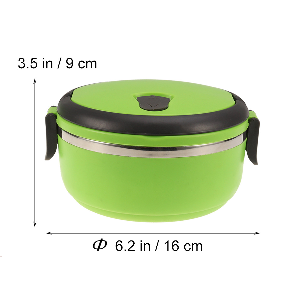 二重構造ステンレス製ランチボックス 保温・漏れ防止ロック付き - Food Storage Lock Box のレビューと価格