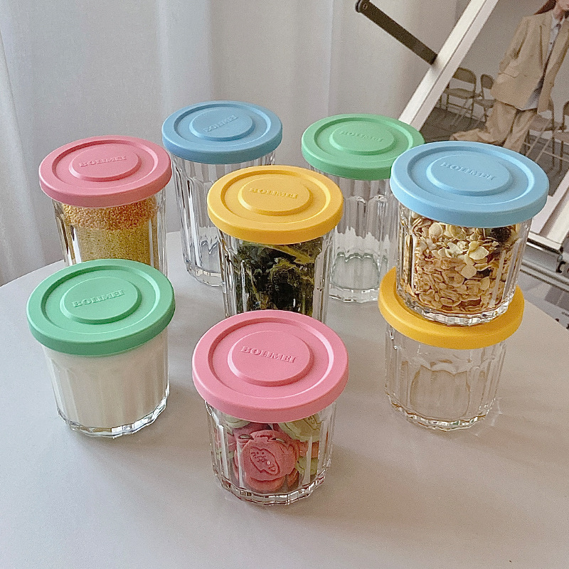 密閉されたガラス色の密封された収納ボックス,スナック,タンク - Food Storage Containers Glass のレビューと価格