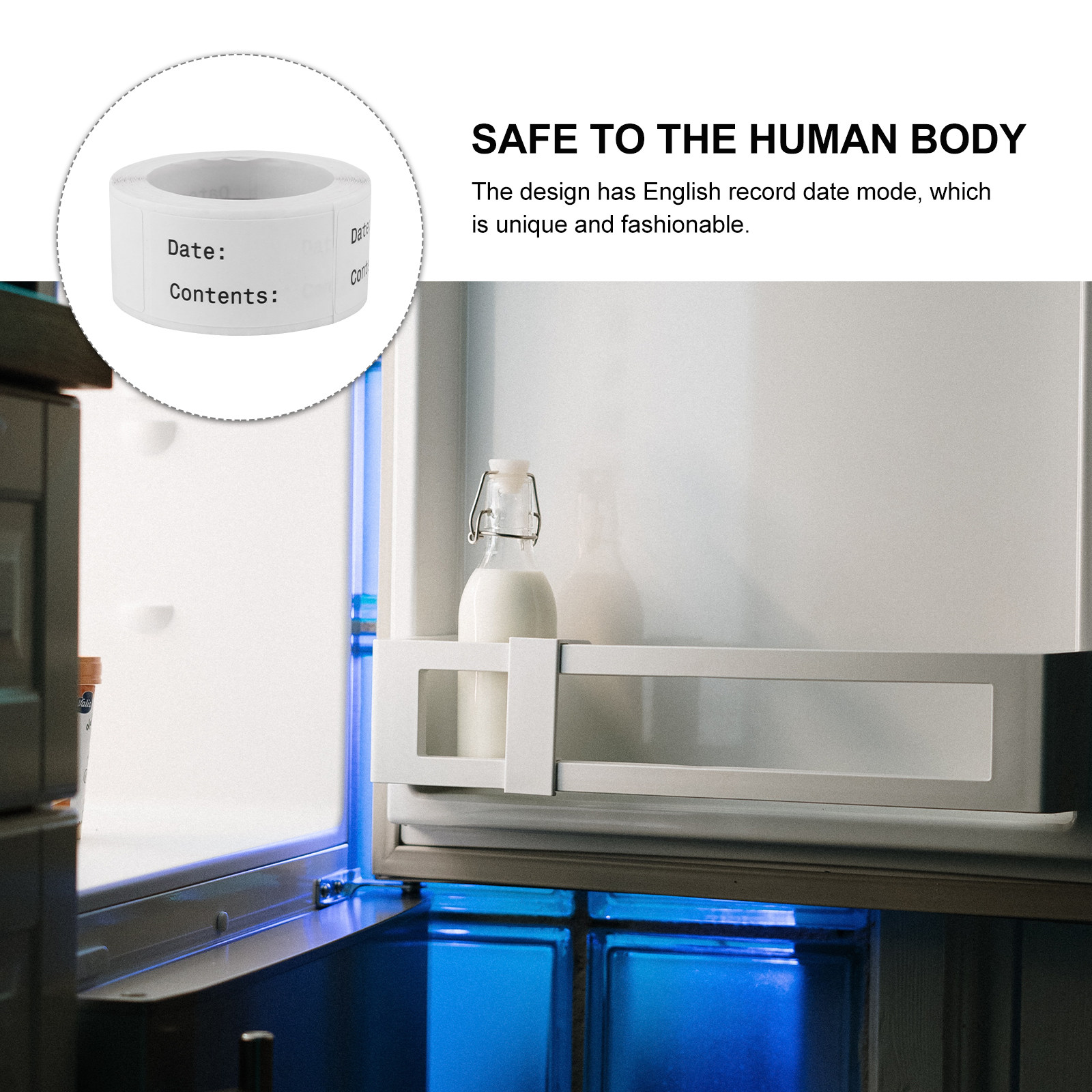 2枚入り書き込み可能な食品保存ラベル 無地の自己粘着式分類マ - Food Storage Jar Labels のレビューと価格