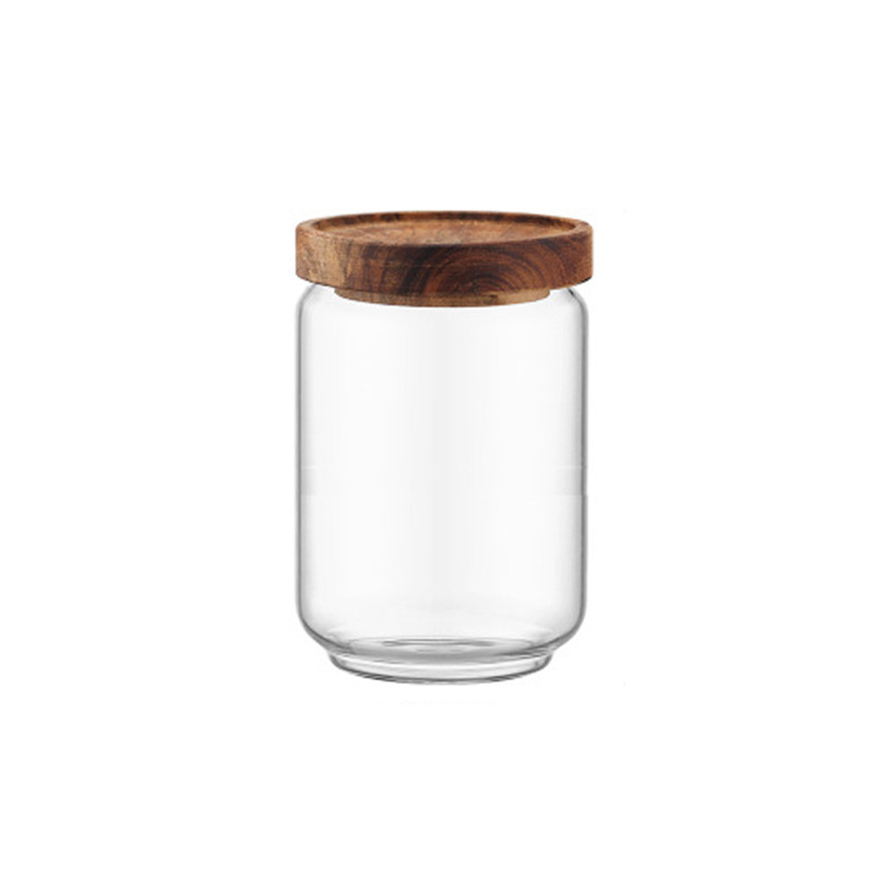 1個入り高ホウケイ酸ガラス製穀物保存容器 透明密閉食品ジャー - Food Storage Containers Glass のレビューと価格