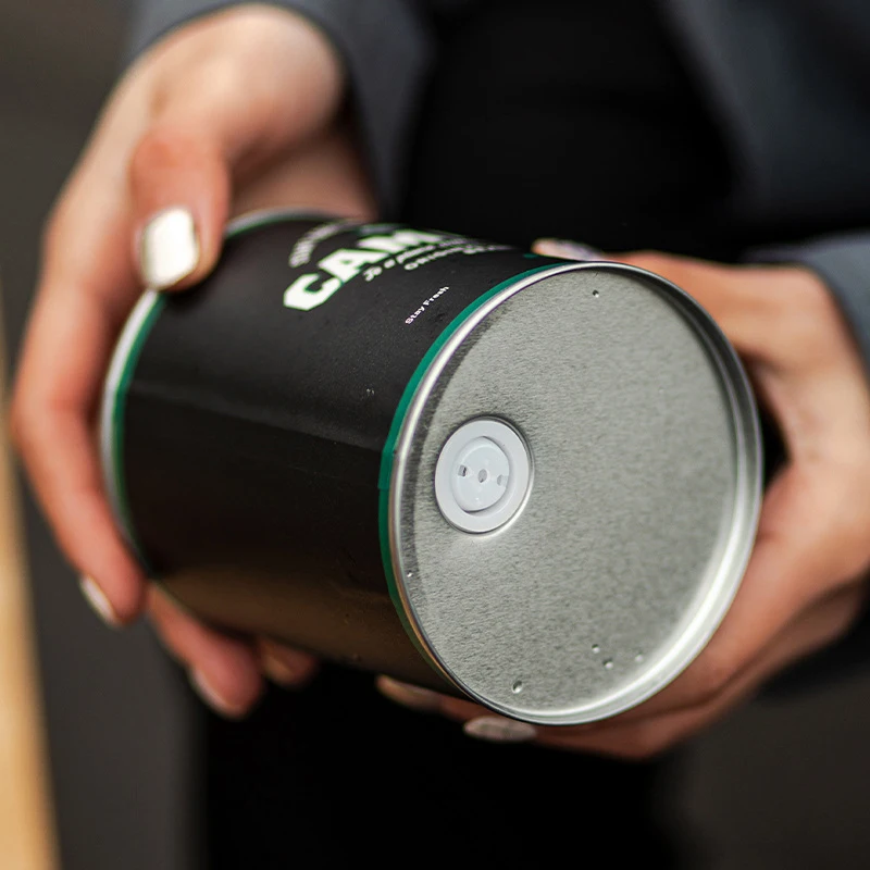 1pc コーヒー豆密封保管缶ポータブルキャンプ用ブリキ箱食品 - Xxl Food Storage Container のレビューと価格