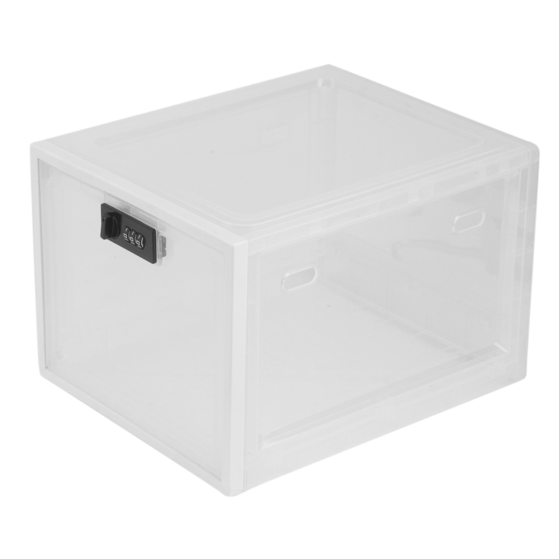 冷蔵庫食品透明収納ボックス パスワードロック付き 薬箱 携帯 - Food Storage Lock Box のレビューと価格