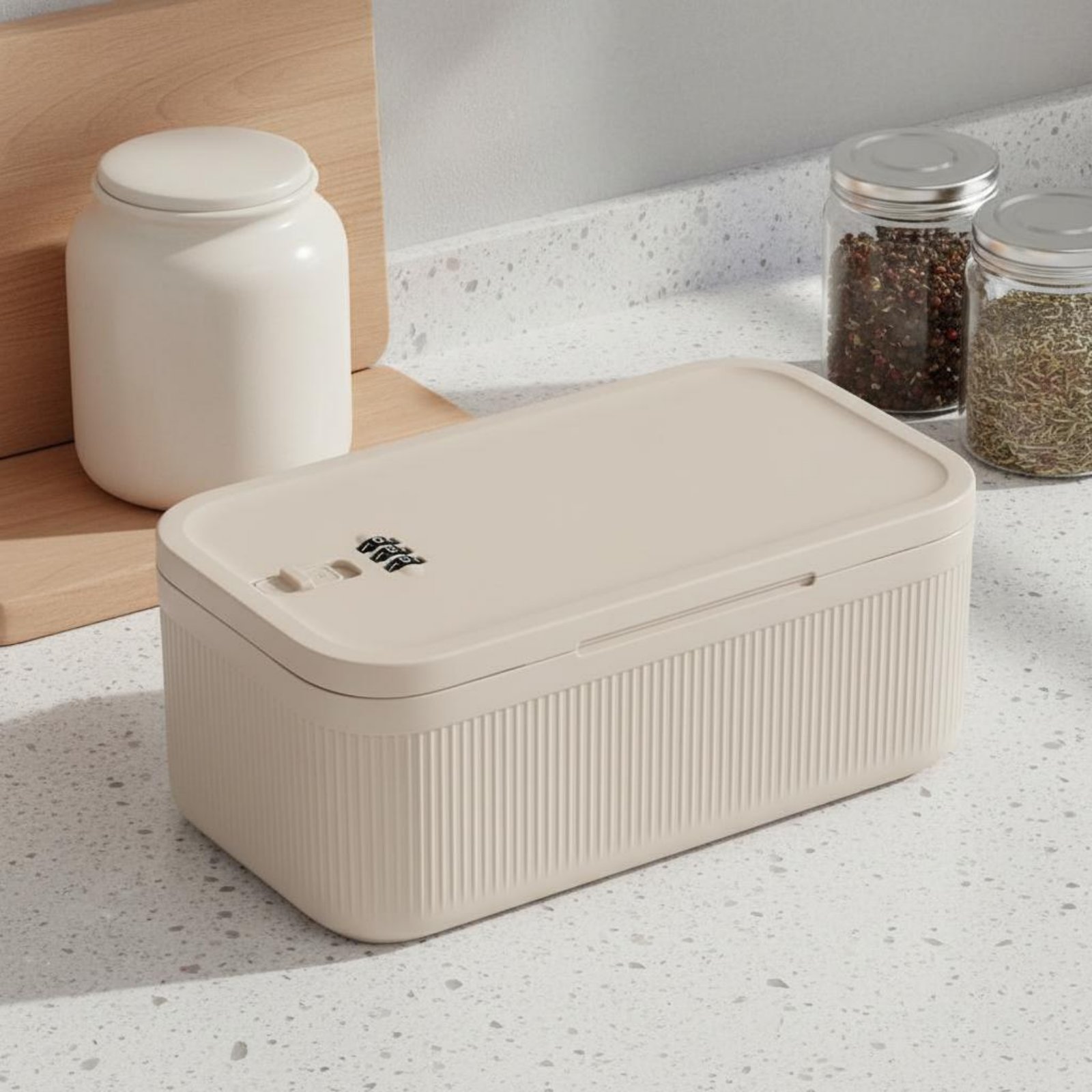 コンビネーションロックボックス 防臭ヘルスサプライ品 ロック - Food Storage Lock Box のレビューと価格