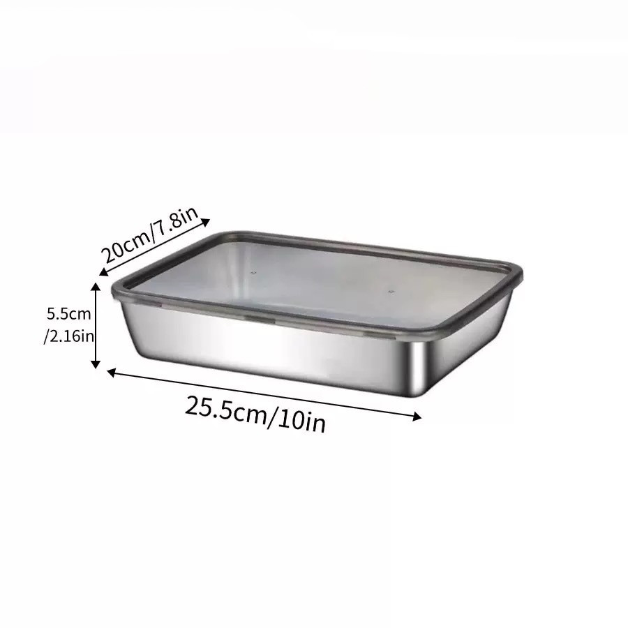 2026 3個入り・5個入りステンレス製食品保存容器セット、 - Food Storage Stainless Steel のレビューと価格