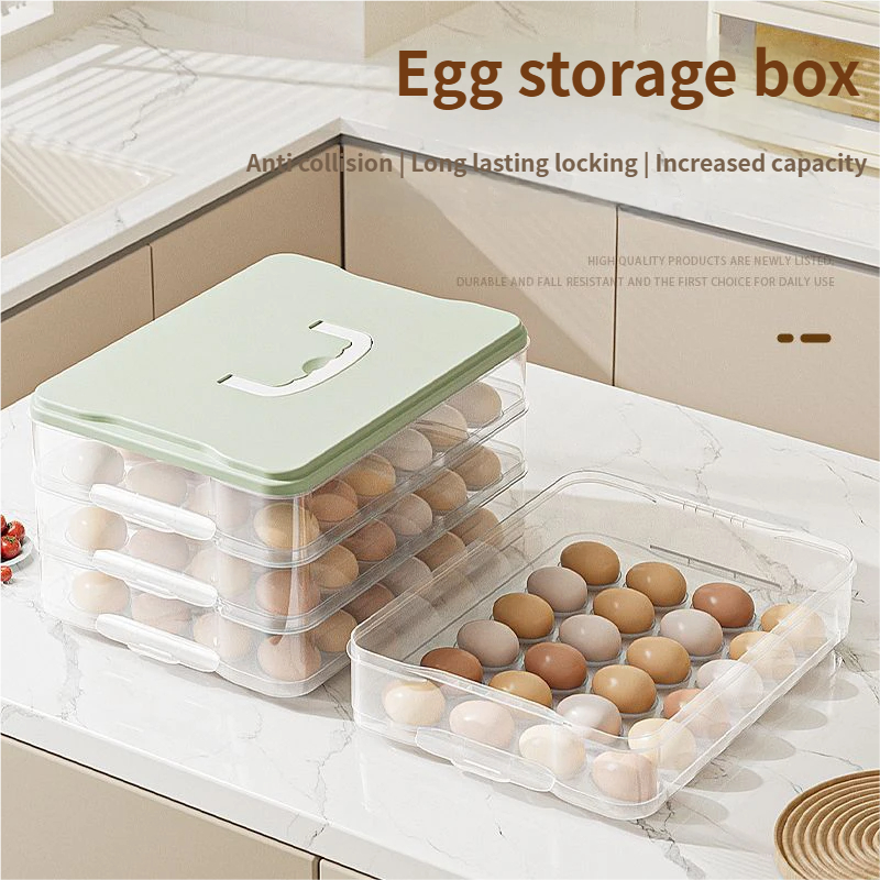 卵収納ボックス 冷蔵庫専用 食品グレード 鮮度保持ボックス  - Food Storage Box のレビューと価格