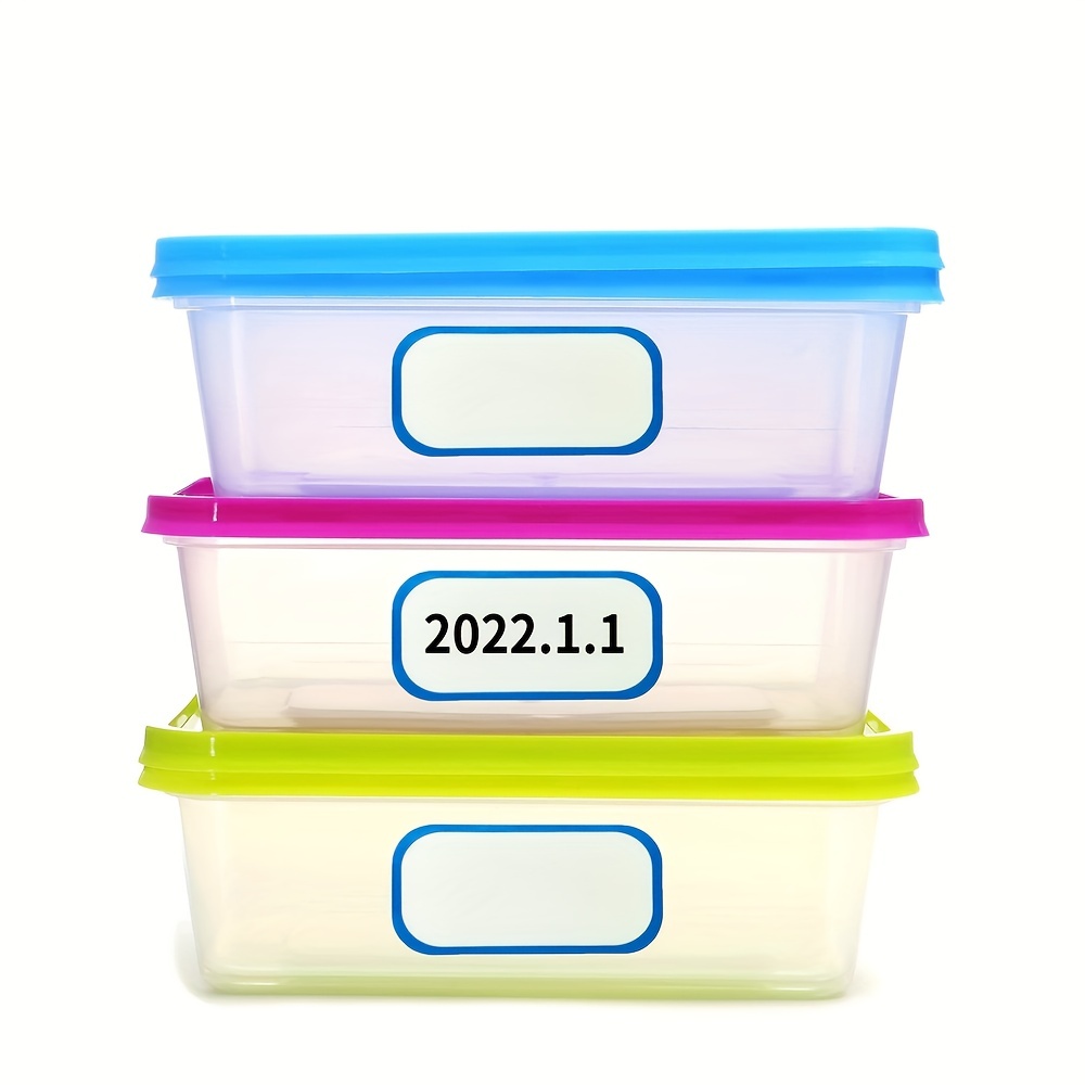 粘着式キッチンラベル、食品保存＆冷蔵庫ジャー整理用、空白の日 - Food Storage Jar Labels のレビューと価格