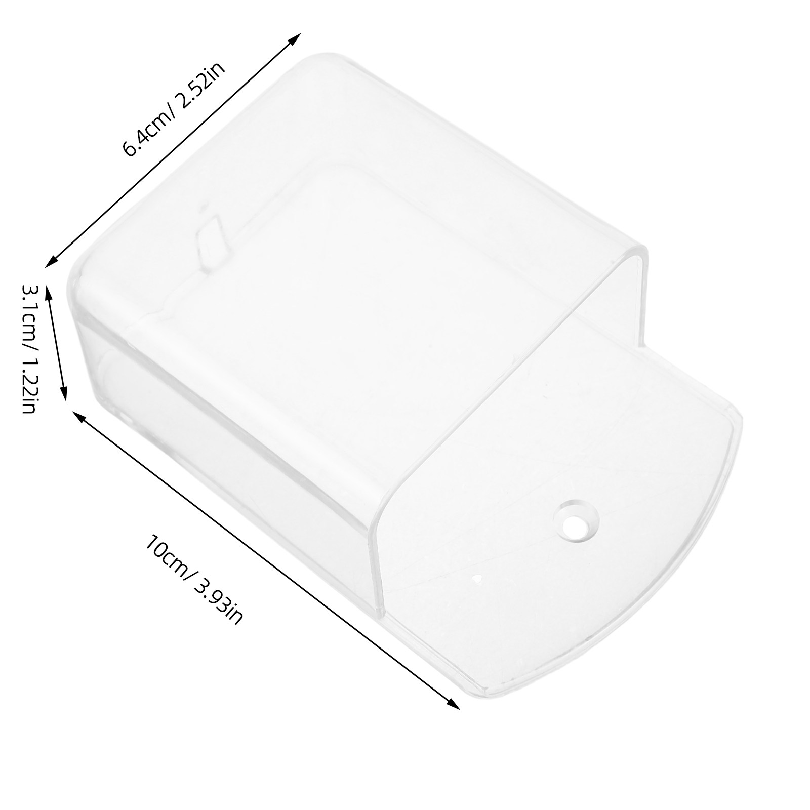 リモコンホルダー 壁掛け 3.9x2.5x1.2インチ プラ - Food Storage Box のレビューと価格