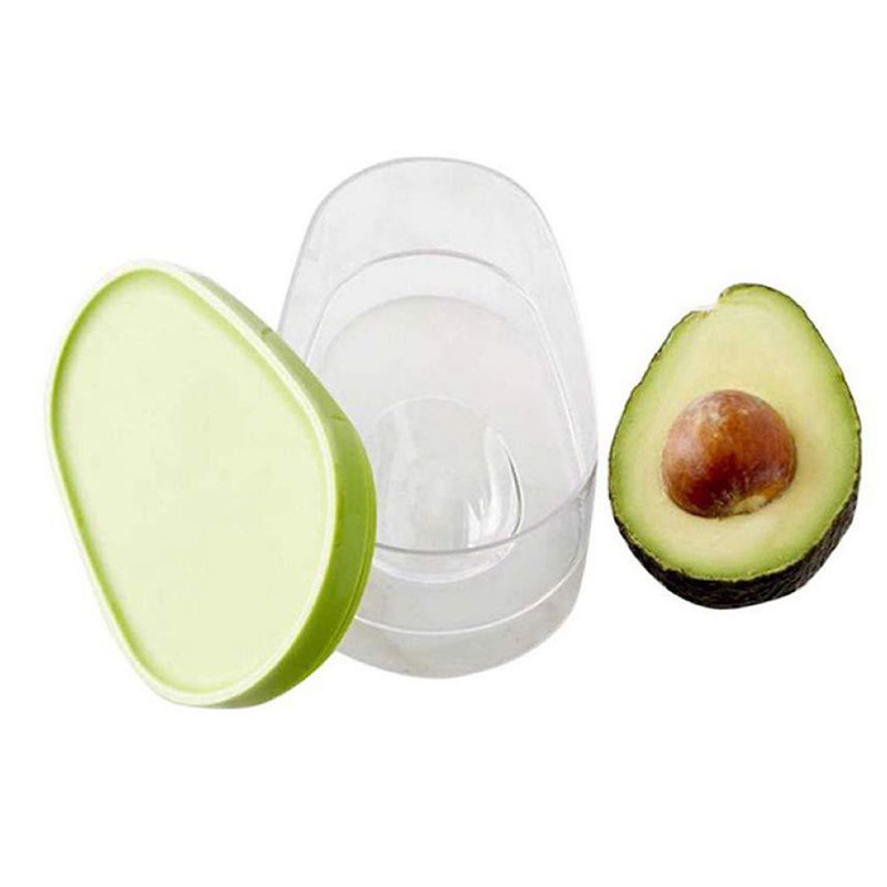 アボカド食品保存ボックス省スペースプラスチックフルーツコンテ - Food Storage Box のレビューと価格