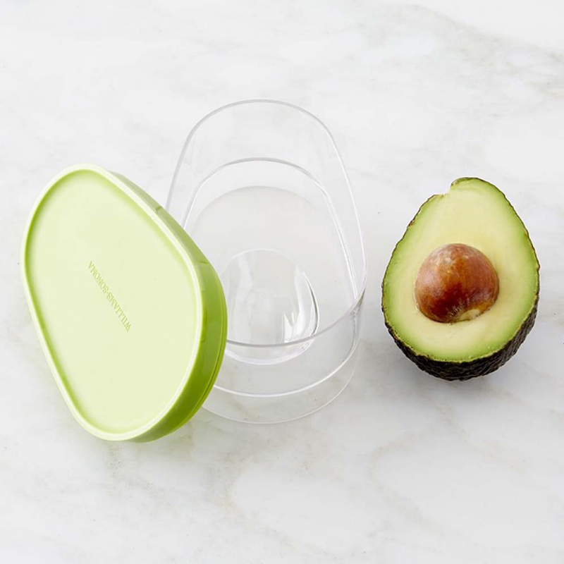 アボカド食品保存ボックス省スペースプラスチックフルーツコンテ - Food Storage Box のレビューと価格