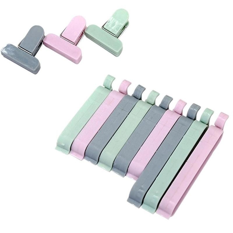 新しい 12/24 個バッグプラスチッククリップ家庭用スナッ - Food Storage Vacuum Seal Bags のレビューと価格