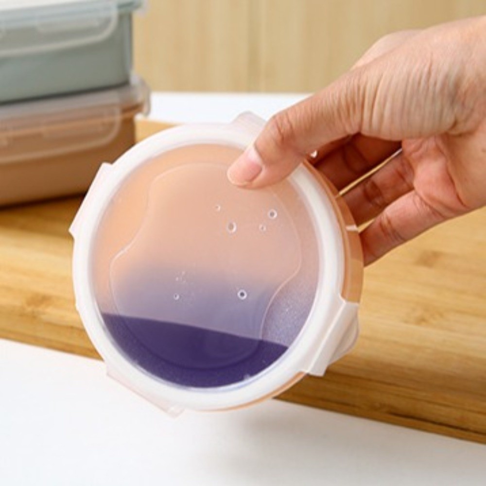 5個入り 新鮮なプラスチック製食品保存容器 丸型 密閉スナッ - Food Storage Lock Box のレビューと価格