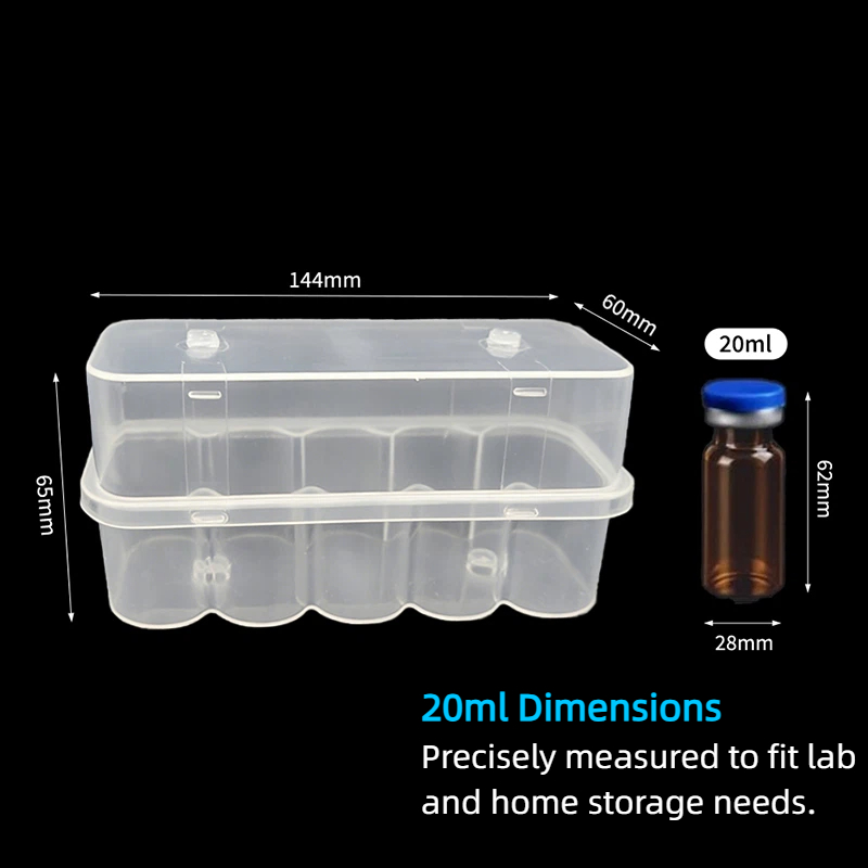 マイクロチューブ収納ボックス 20ML 10スロット 透明プ - Food Storage Lock Box のレビューと価格