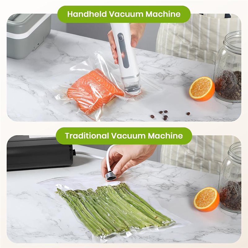 ABUD-食品用真空シーラーバッグ、15個8.3インチ×8. - Food Storage Vacuum Seal Bags のレビューと価格