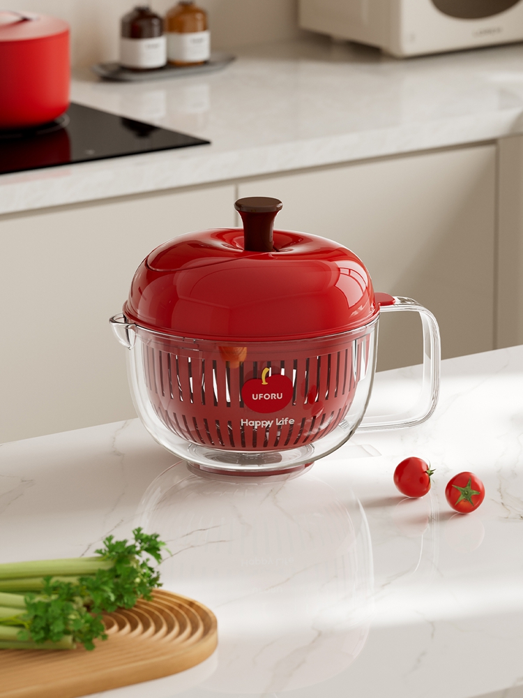 大型サラダスピナー（水切り付き、ボウル、ザル付き）- 素早く - Xxl Food Storage Container のレビューと価格
