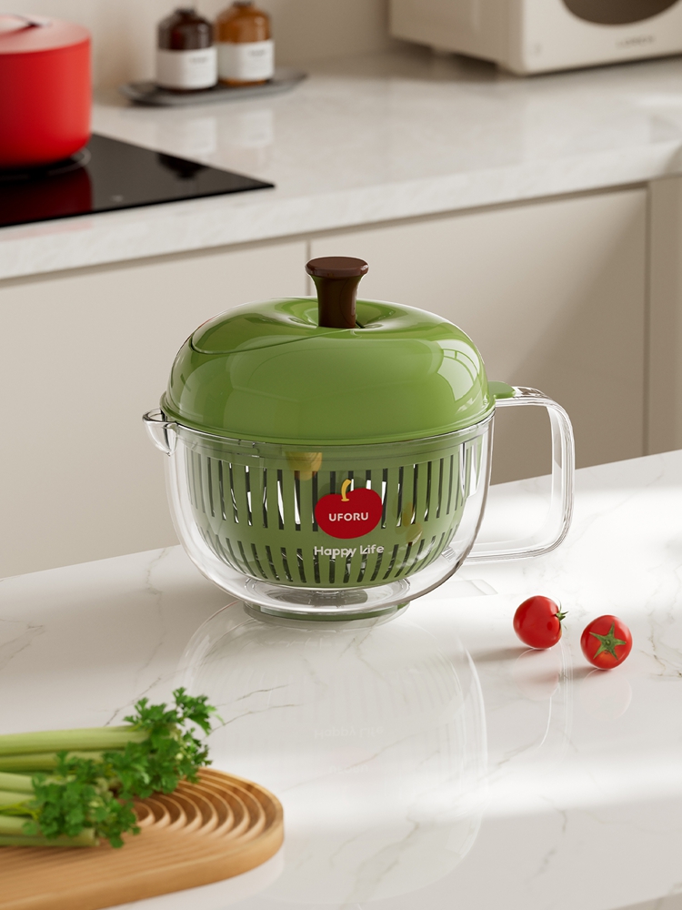 大型サラダスピナー（水切り付き、ボウル、ザル付き）- 素早く - Xxl Food Storage Container のレビューと価格