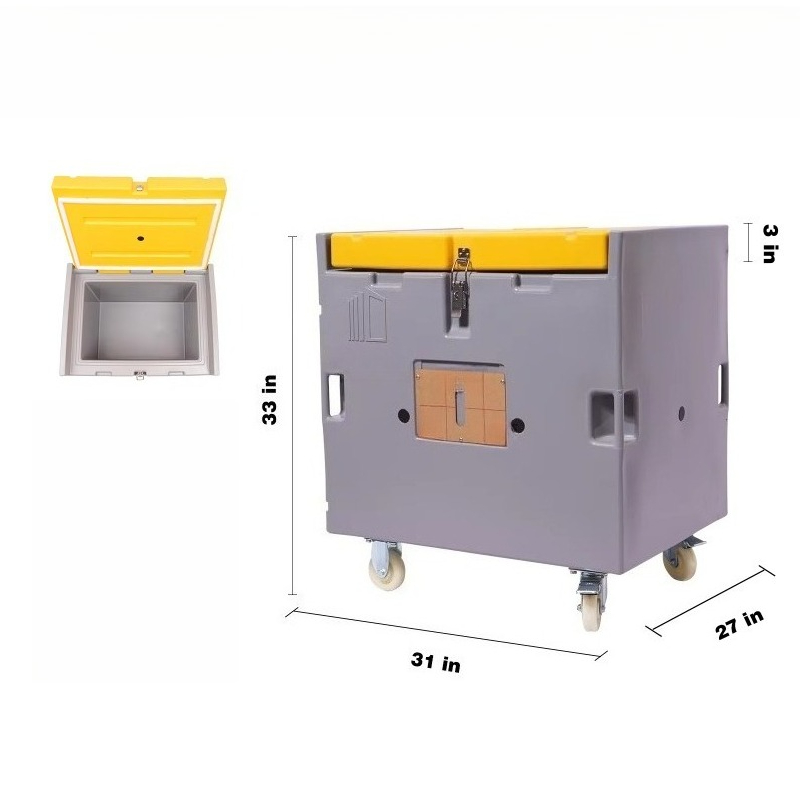 食品グレード素材 ドライアイス保管用断熱コンテナボックス ト - Food Storage Box のレビューと価格