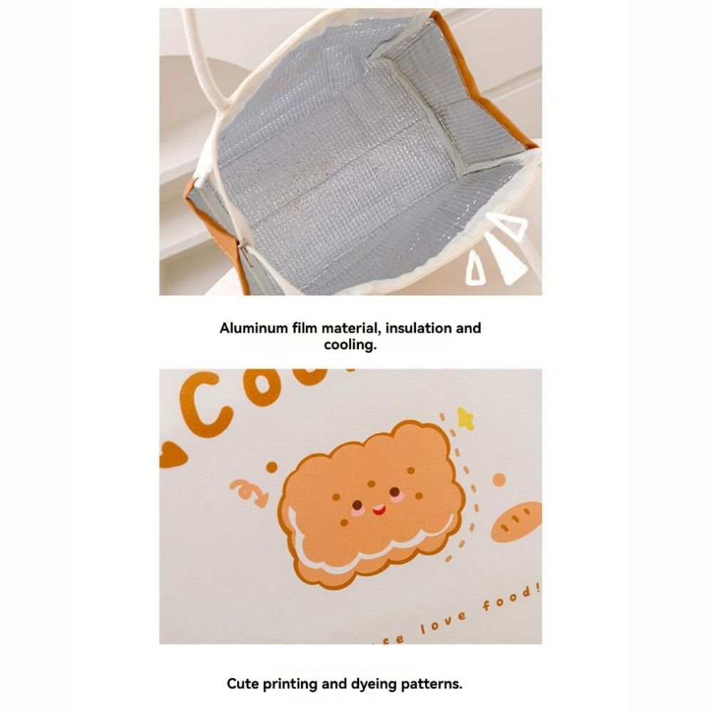 かわいいポータブル保温ランチバッグ漫画大型ランチボックストー - Xxl Food Storage Container のレビューと価格