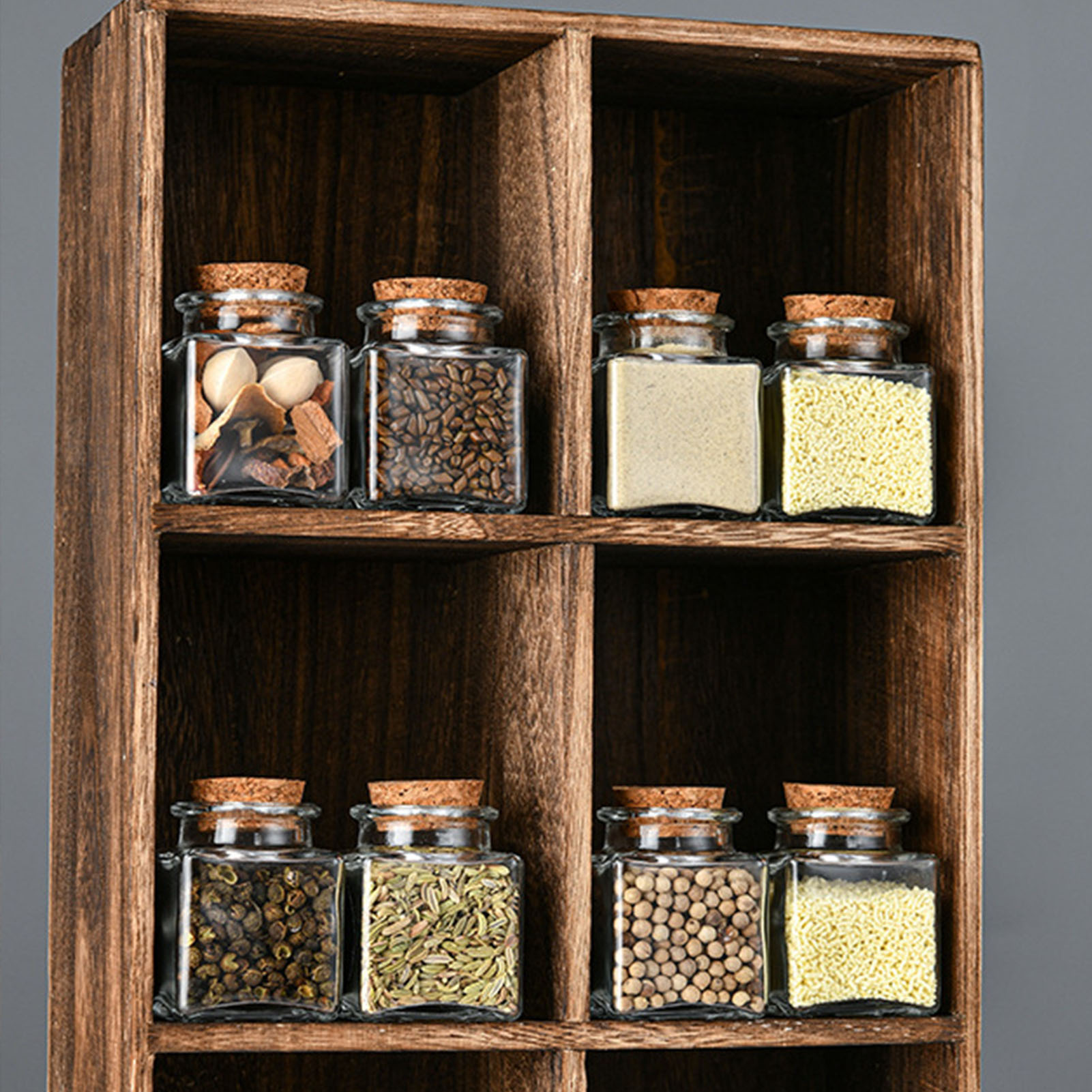 1/5/10 個ガラス保存瓶キッチンパントリーオーガナイザー - Food Storage Containers Glass のレビューと価格