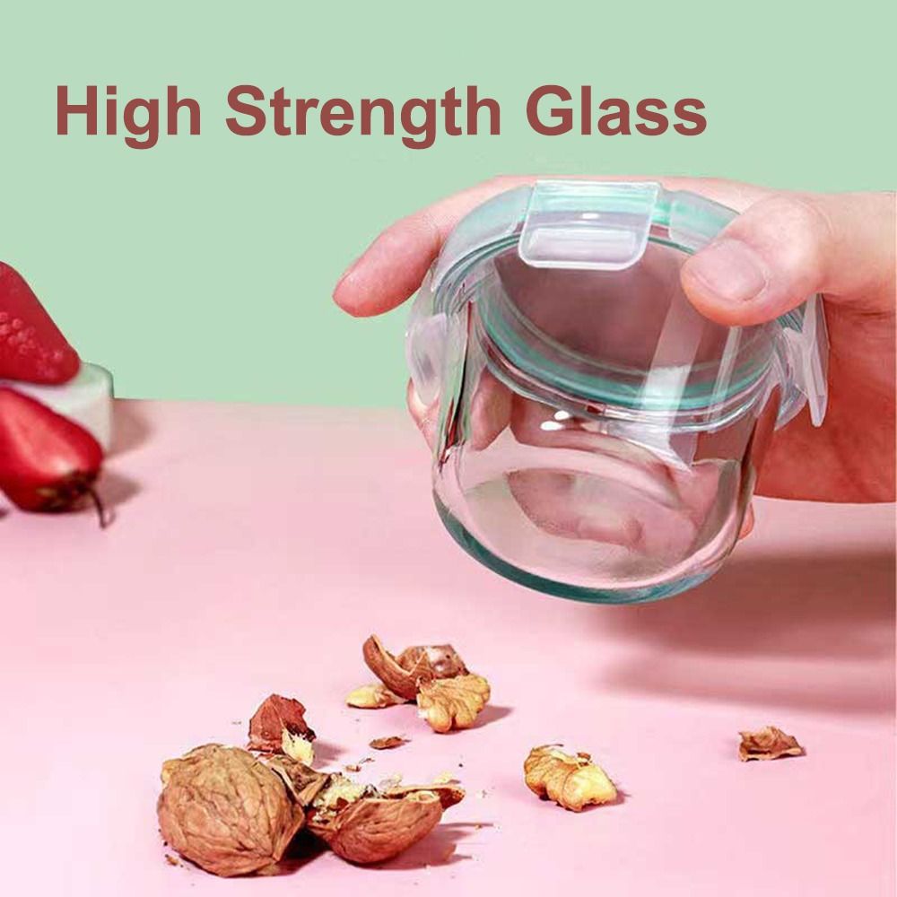 新しい170ml食品保存容器、冷凍・電子レンジ対応、ベビーフ - Food Storage Containers Glass のレビューと価格