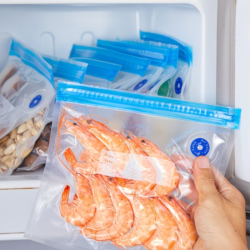 プロ仕様の真空シーラーバッグセット、ハンドポンプ付き、複数サ - Food Storage For Long Term のレビューと価格