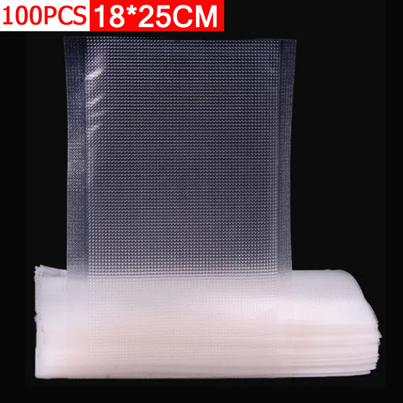 100 個真空バッグ 18 × 25 センチメートル真空シー - Food Storage Vacuum Bags のレビューと価格
