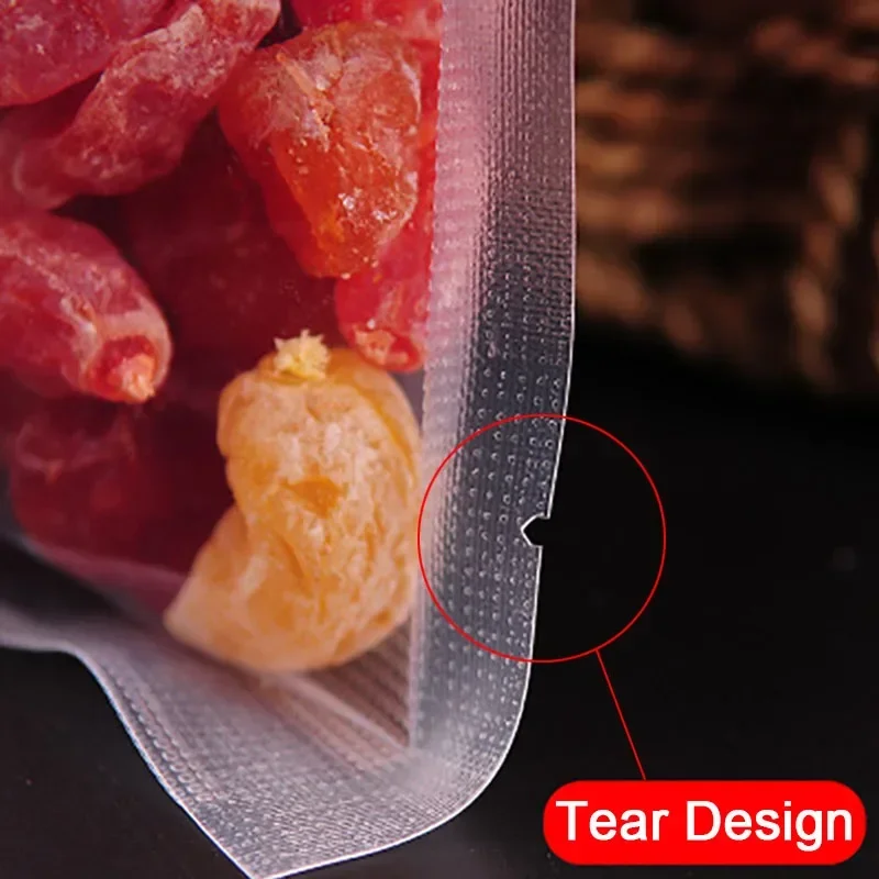 キッチン食品真空シーラーバッグ食品新鮮な長期保存 7x10  - Food Storage Vacuum Seal Bags のレビューと価格