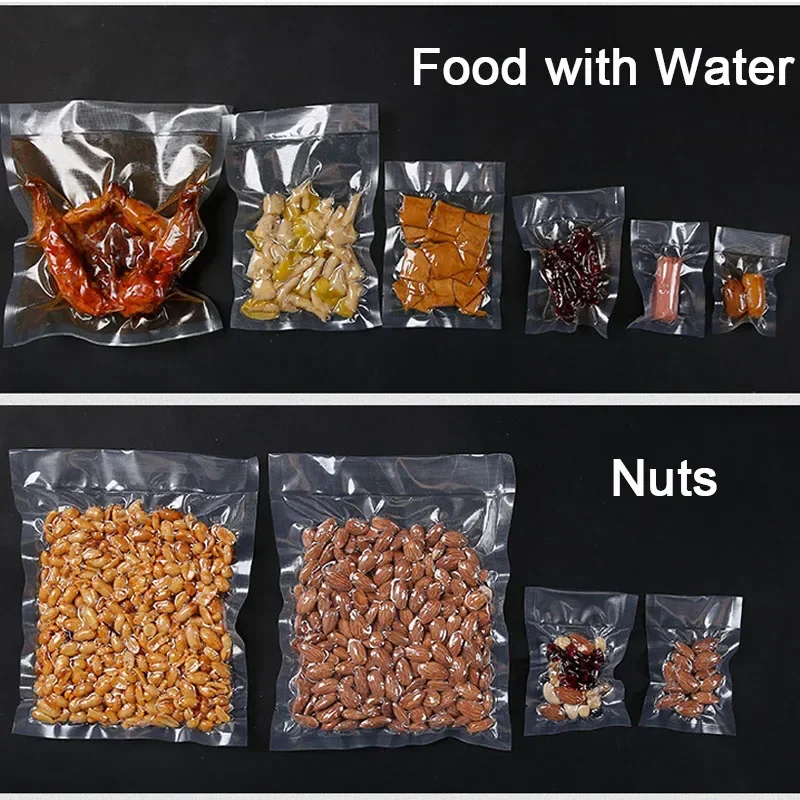 キッチン食品真空シーラーバッグ食品新鮮な長期保存 7x10  - Food Storage Vacuum Seal Bags のレビューと価格