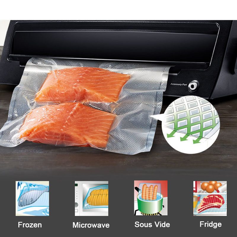 真空食品保存袋,12/15/17/20/25/28/30cm - Food Storage Vacuum Seal Bags のレビューと価格