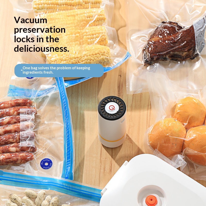 BPAフリー 再利用可能な真空食品保存袋、食品鮮度保持用真空 - Food Storage Vacuum Bags のレビューと価格