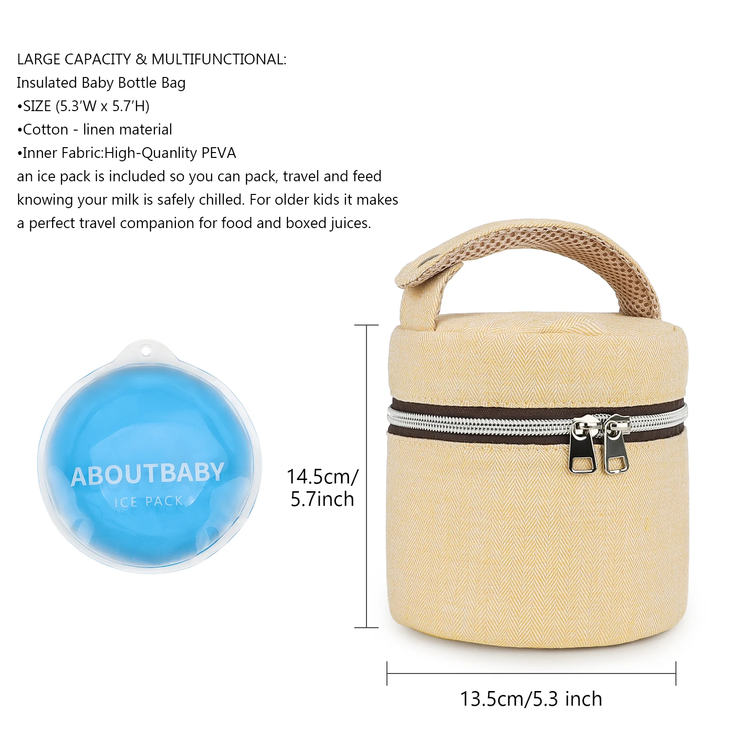 ボトルバッグ防水恒温搾乳器ケトル母子旅行用ボトル収納バッグポ - Food Storage And Temperature のレビューと価格