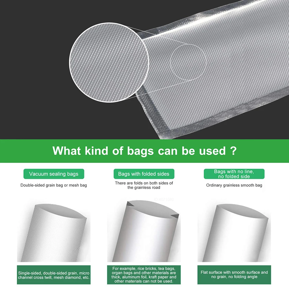 真空包装機用バッグ,食品保管用,20 cm x 30 cm, - Food Storage Vacuum Bags のレビューと価格