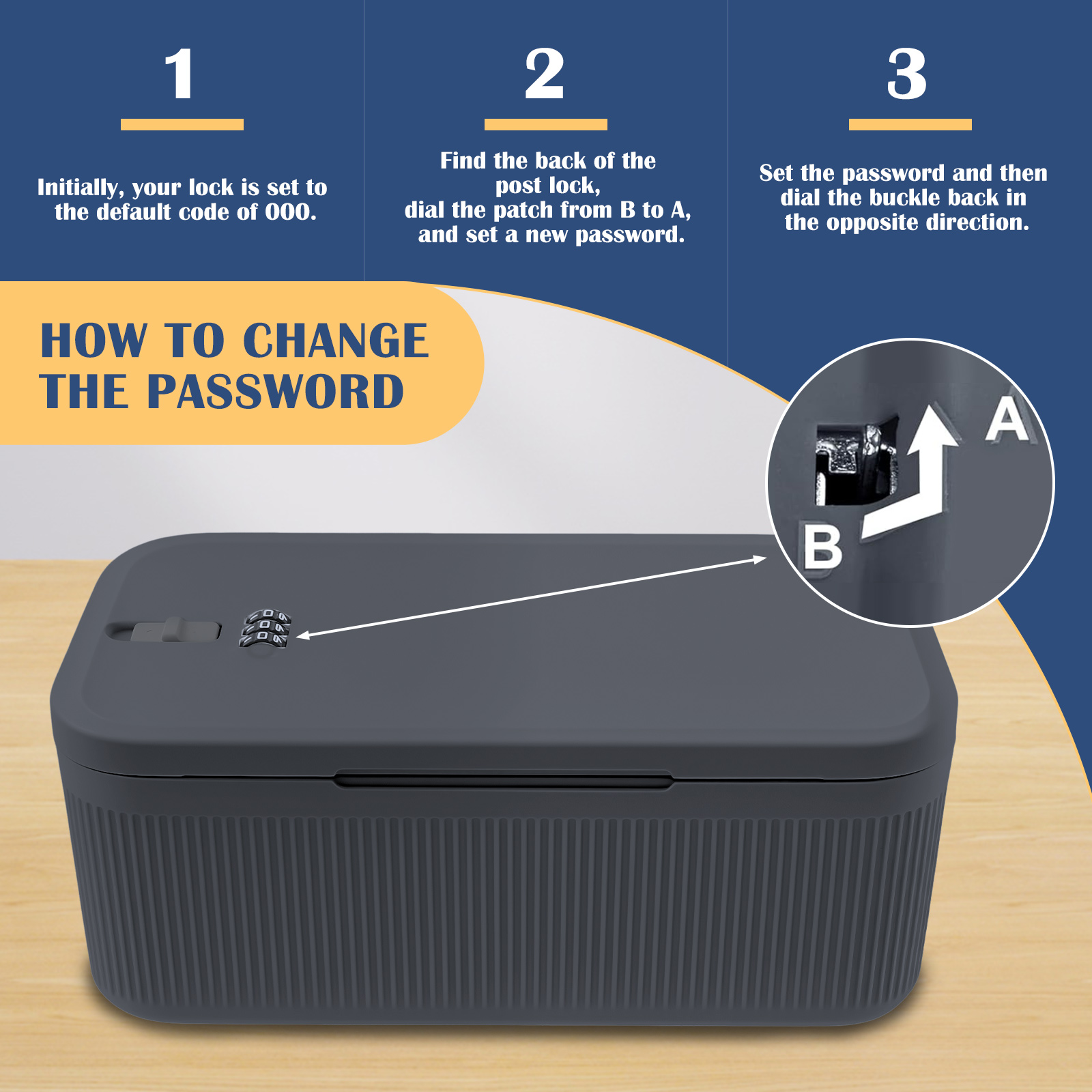 ロック可能な収納ボックス 多用途の安全な小型収納ボックス ポ - Food Storage Lock Box のレビューと価格