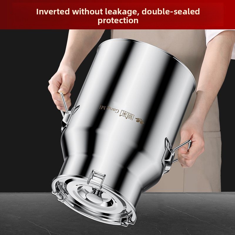 ステンレス製食品グレード密閉型ミルク＆豆類保管・輸送用バレル - Food Storage Stainless Steel のレビューと価格
