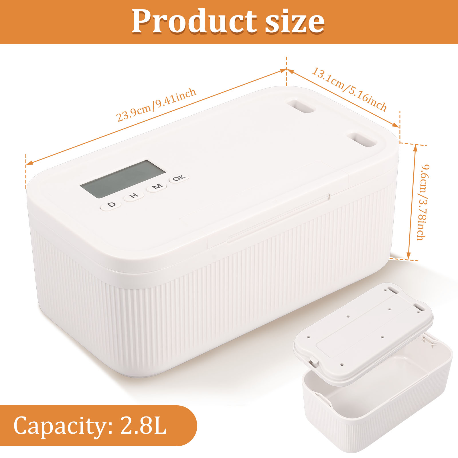 タイマー付きロックボックス、セルフコントロールロック可能な収 - Food Storage Lock Box のレビューと価格